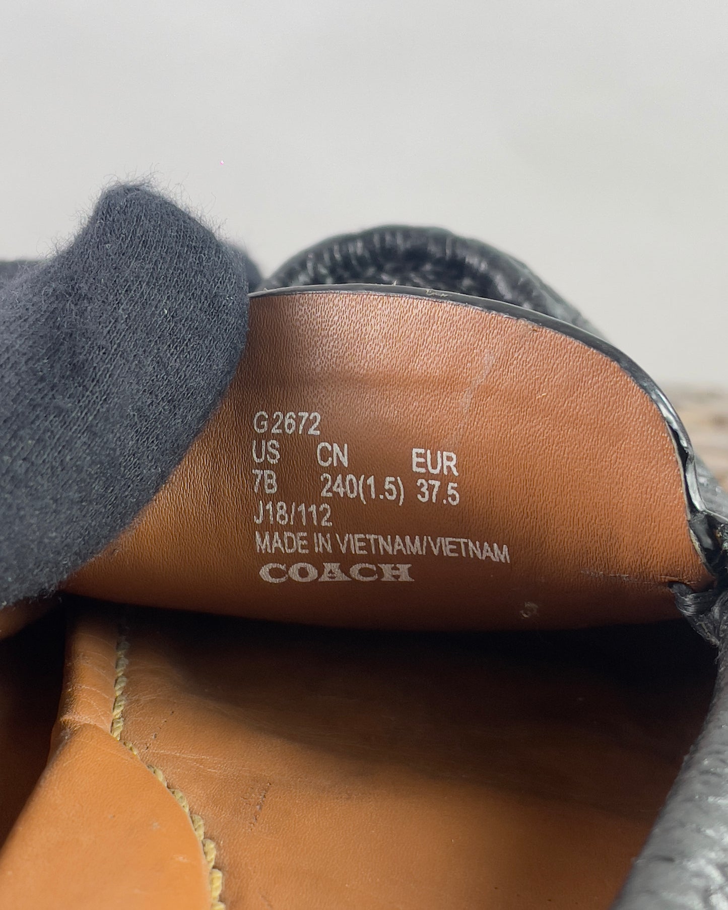Coach loafer