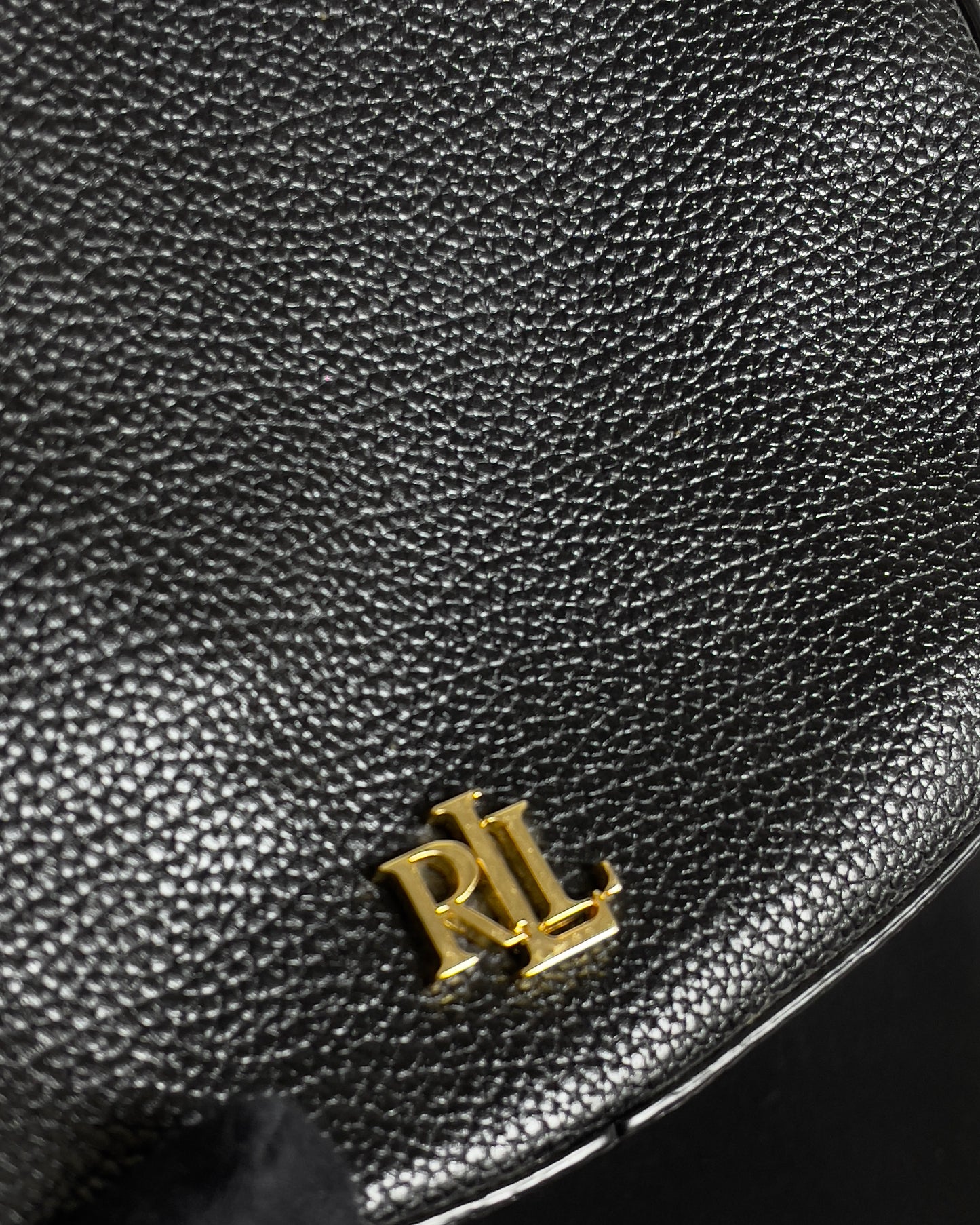 Lauren Ralph Lauren Hobo Bag in Grained Leather