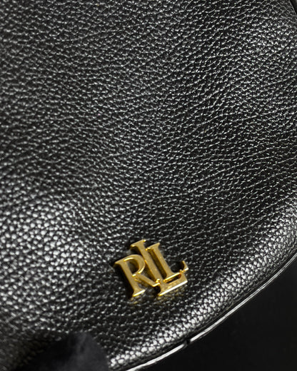 Lauren Ralph Lauren Hobo Bag in Grained Leather