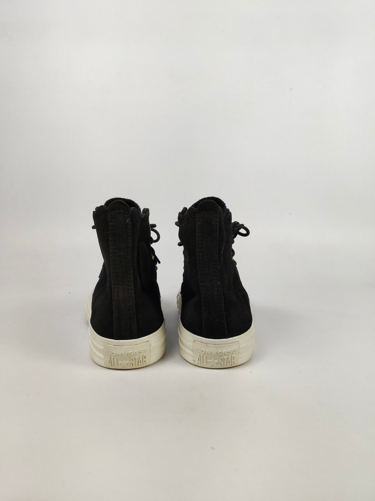 Converse Chuck Taylor All Star Hi Frilly Thrills Women's Shoes Black