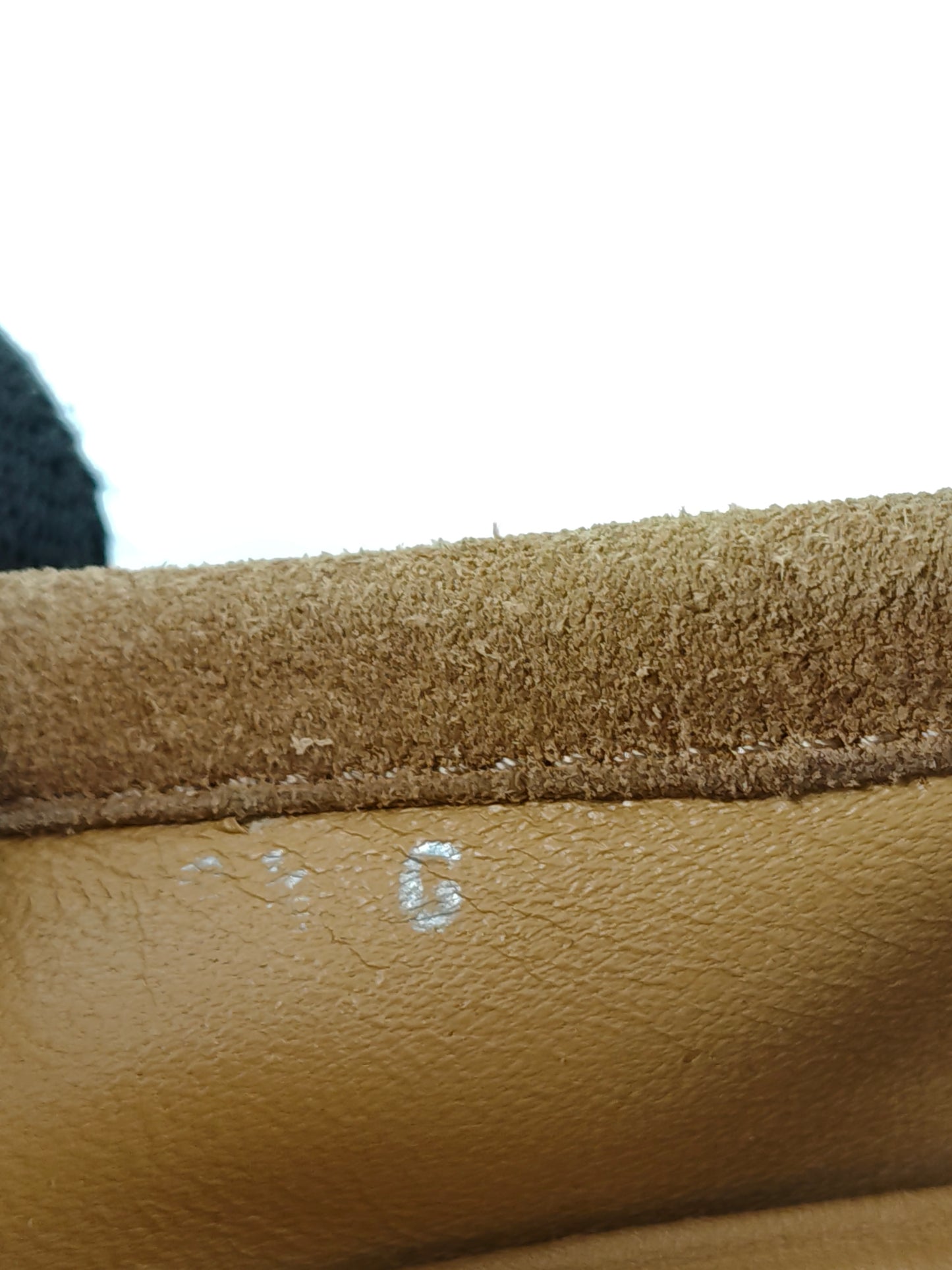 Gucci Brown Sude leather