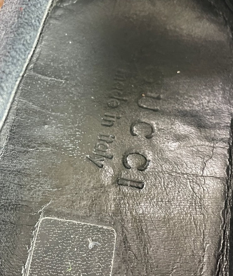 Gucci Web Suede Drivers