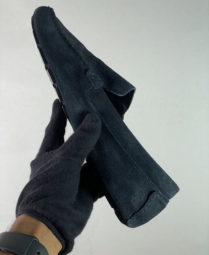 Gucci Web Suede Drivers