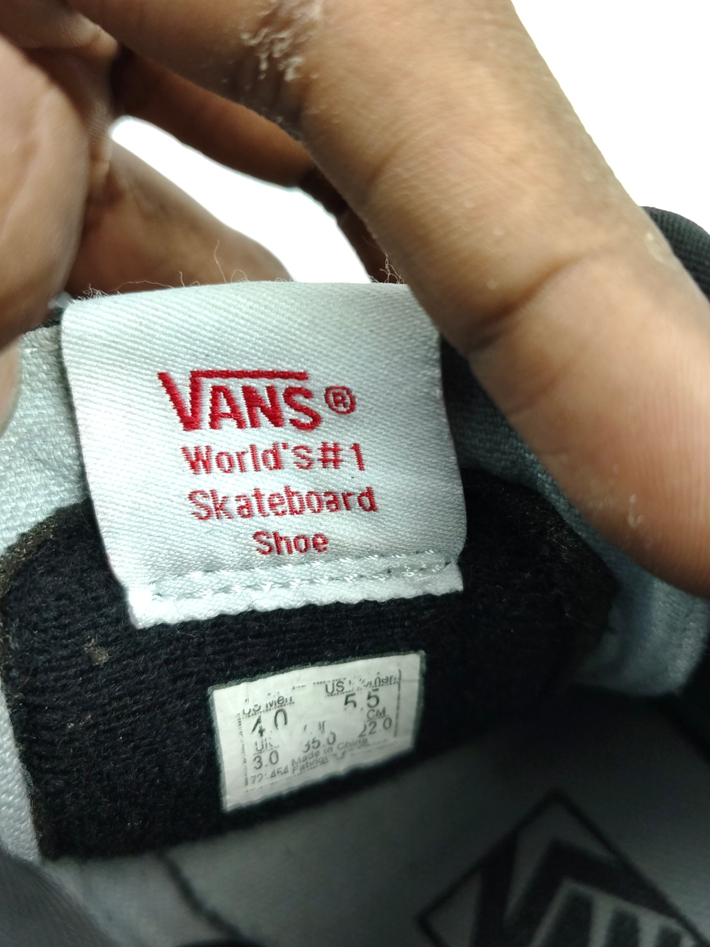 Vans old school