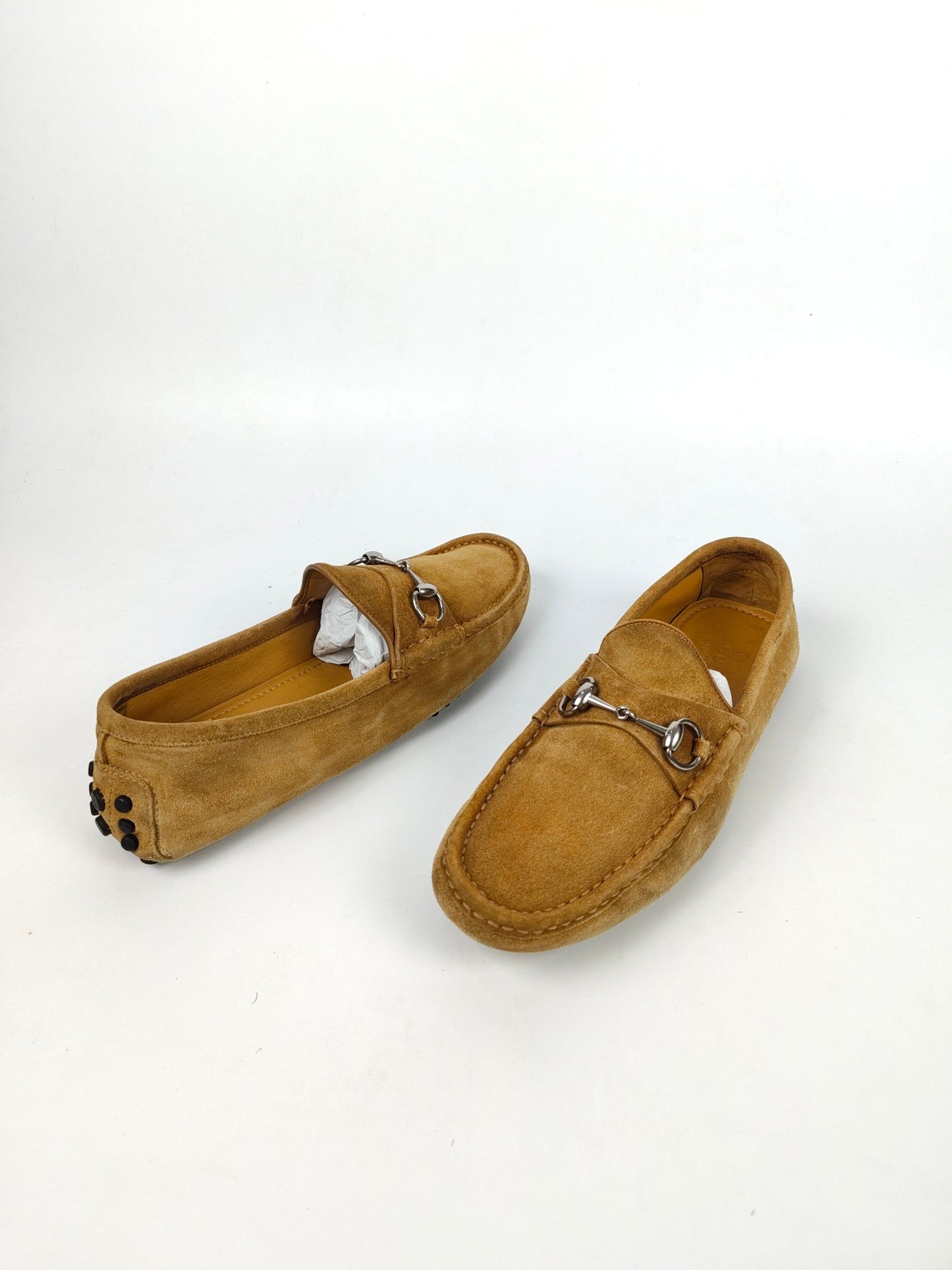 Gucci Brown Sude leather