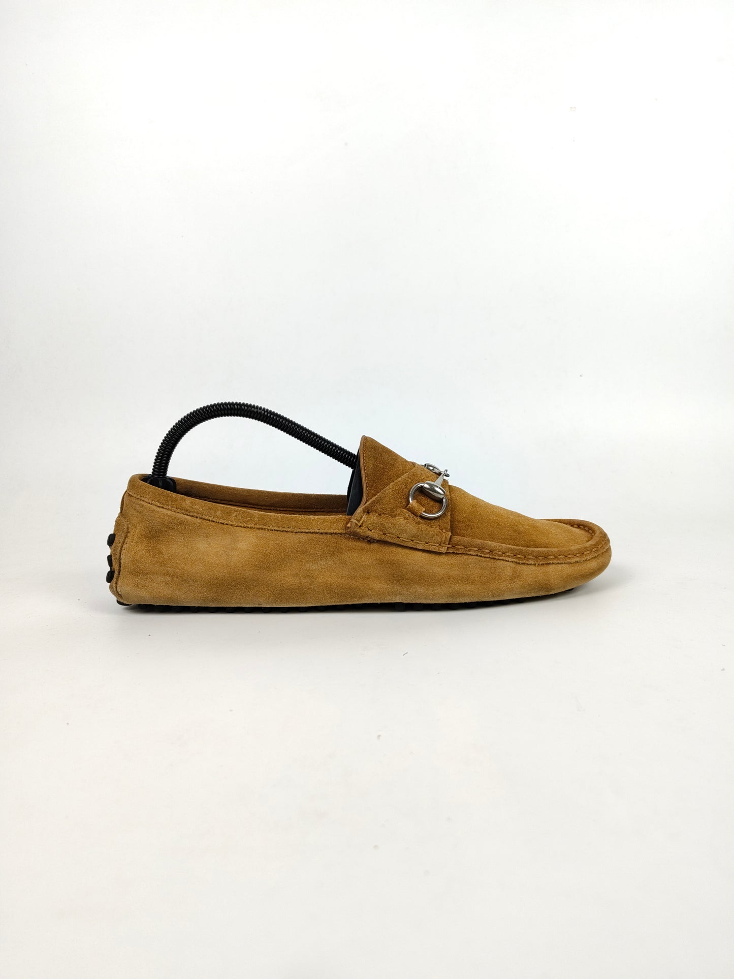 Gucci Brown Sude leather